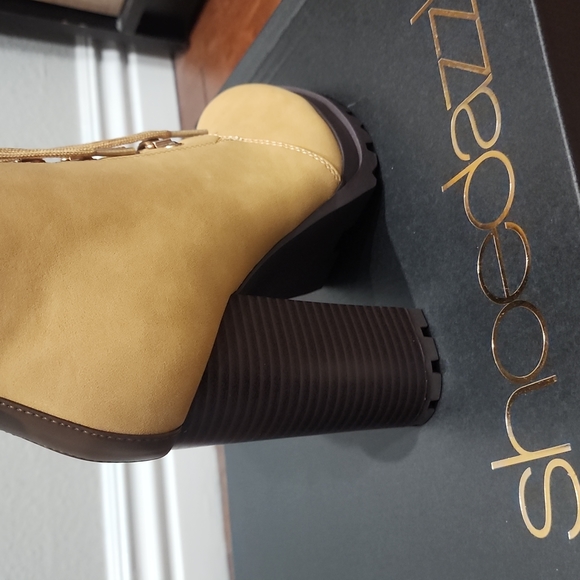 Brand New Brown and Tan Booties - Picture 10 of 10